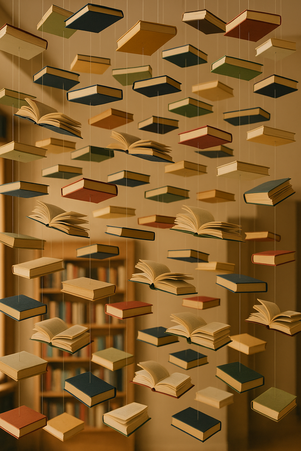 Meninė knygų instaliacija - Image 4