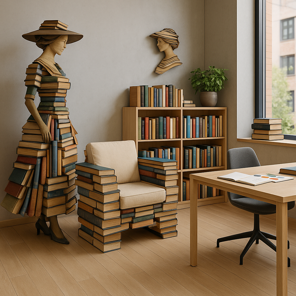 Knygų baldai – kai knyga tampa konstrukcija - Image 3