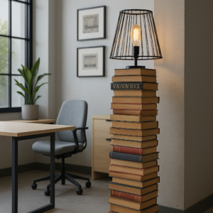 Knygų baldai – kai knyga tampa konstrukcija